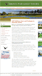 Mobile Screenshot of abovepargolf.com.au